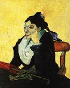 Vincent Van Gogh The Woman of Arles(Madame Ginoux) USA oil painting reproduction